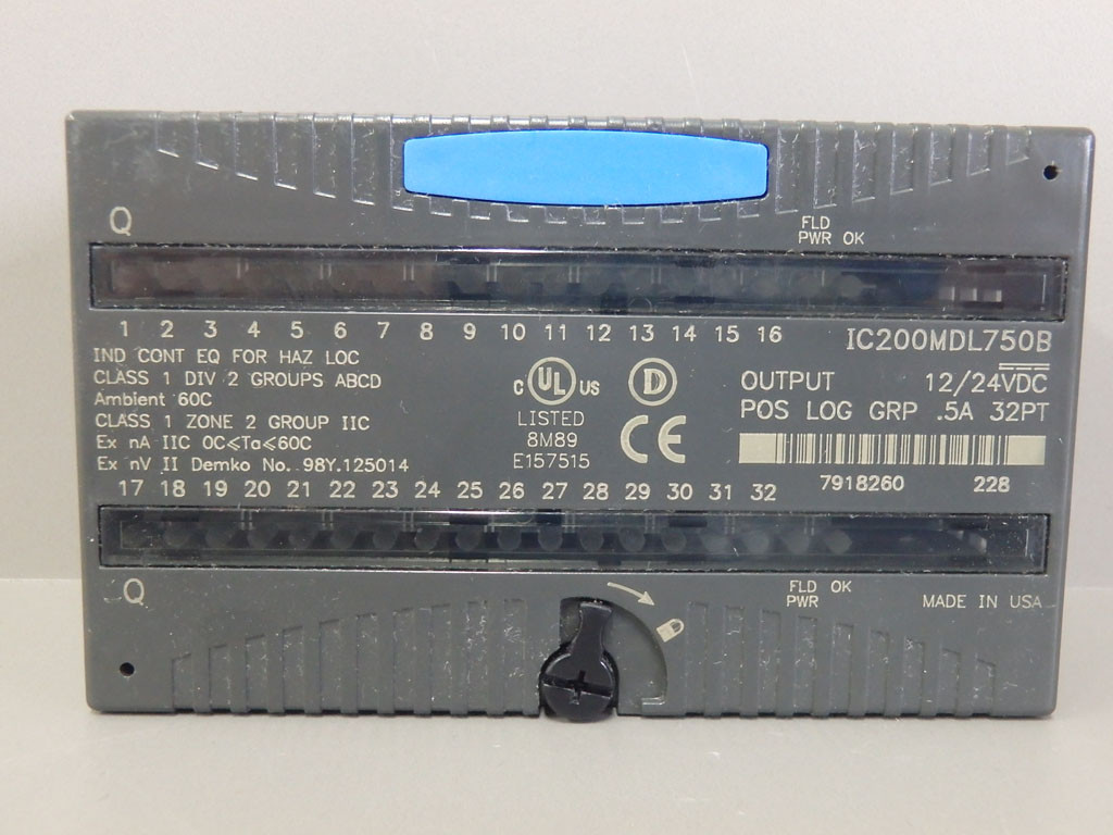GE FANUC IC200MDL750