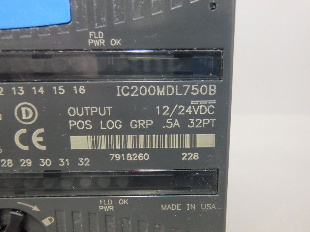 GE FANUC IC200MDL750