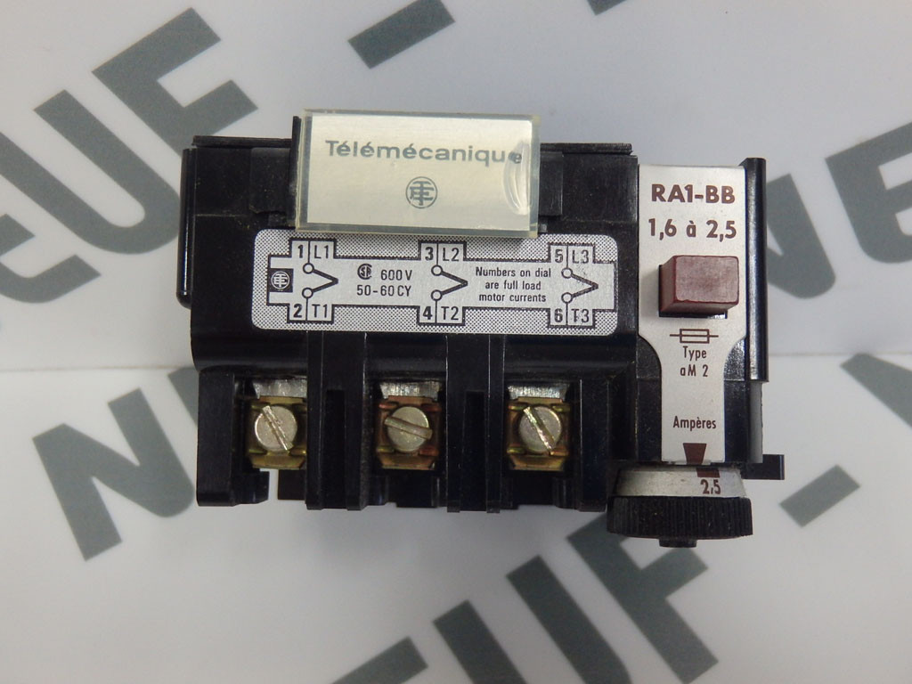 TÉLÉMÉCANIQUE  RA1/BB1.6-2.5