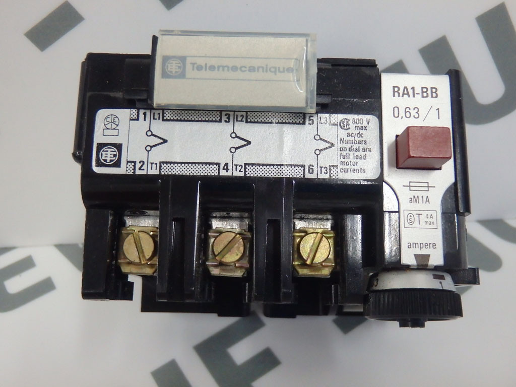 TÉLÉMÉCANIQUE  RA1/BB0.63-1