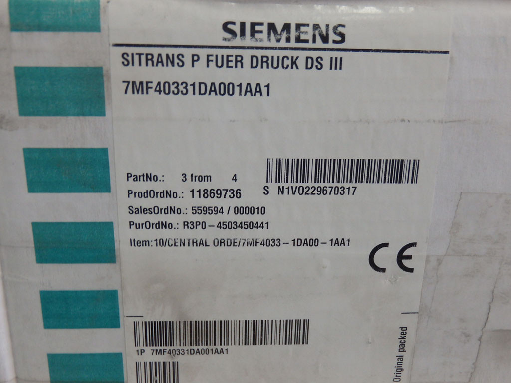 SIEMENS 7MF4033-1DA00-1AA1