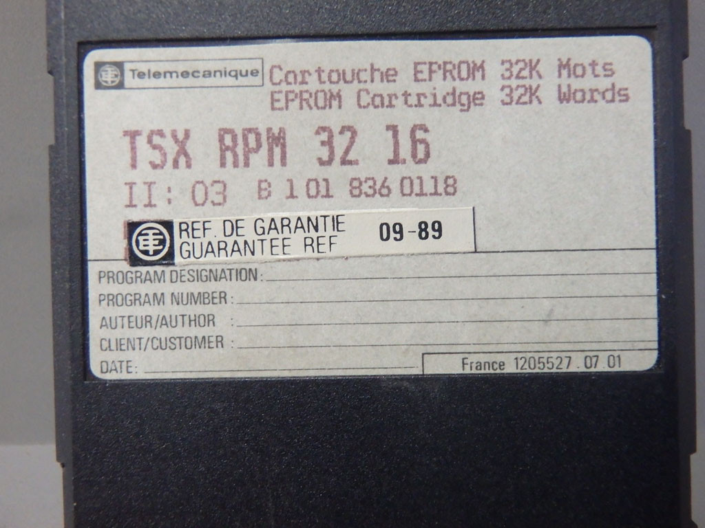TÉLÉMÉCANIQUE  TSXRPM3216