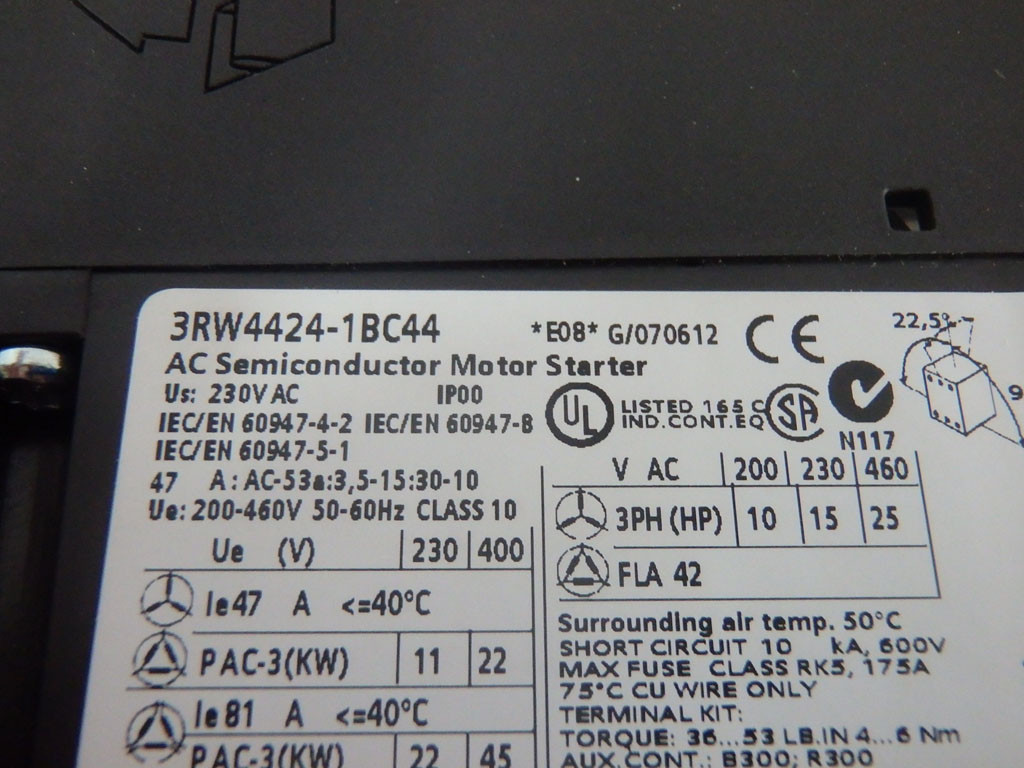 SIEMENS 3RW4424-1BC44