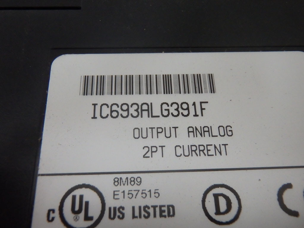 GE FANUC IC693ALG391