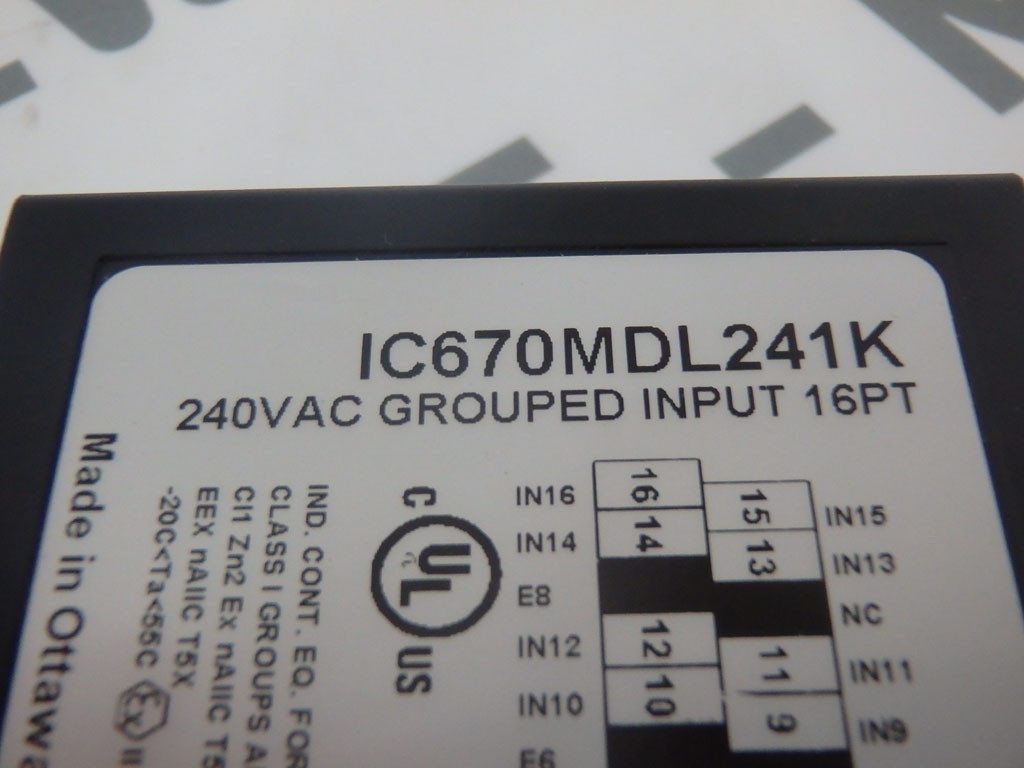 GE FANUC IC670MDL241