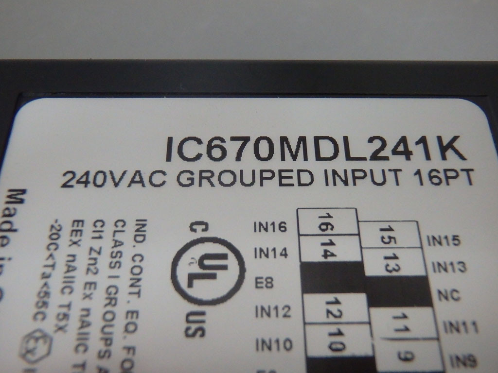GE FANUC IC670MDL241