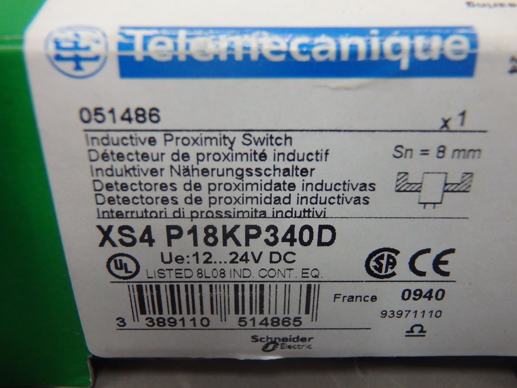 TÉLÉMÉCANIQUE  XS4P18KP340D