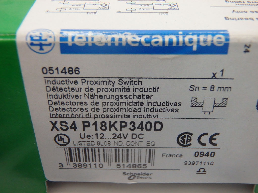 TÉLÉMÉCANIQUE  XS4P18KP340D