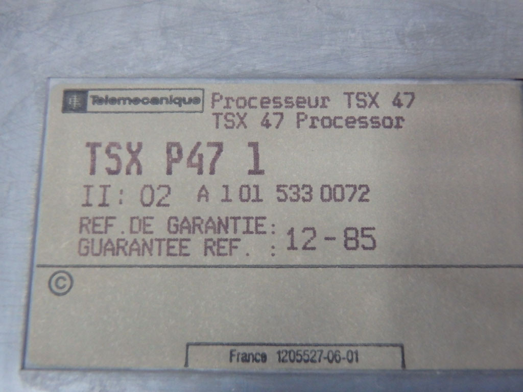 TÉLÉMÉCANIQUE  TSXP471