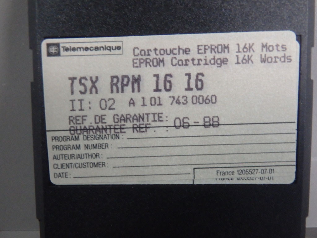 TÉLÉMÉCANIQUE  TSXRPM1616