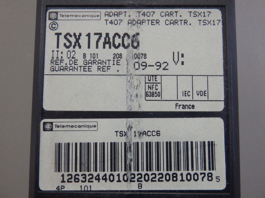 TÉLÉMÉCANIQUE  TSX17ACC6