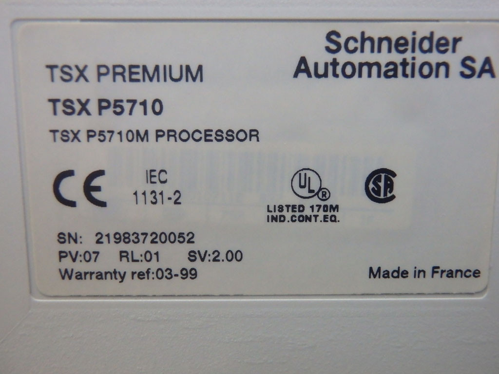 SCHNEIDER  TSXP5710M