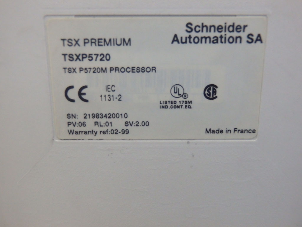 SCHNEIDER TSXP5720