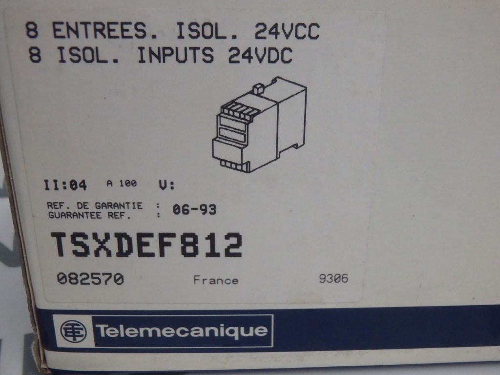 TÉLÉMÉCANIQUE  TSXDEF812