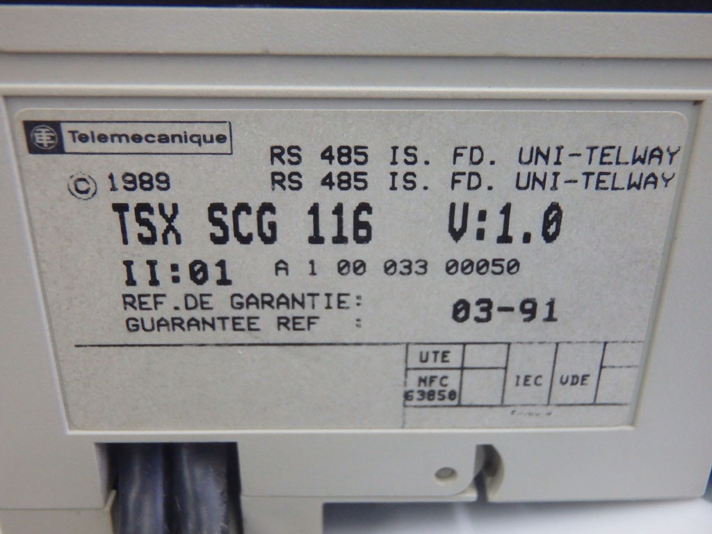 TÉLÉMÉCANIQUE  TSXSCG116