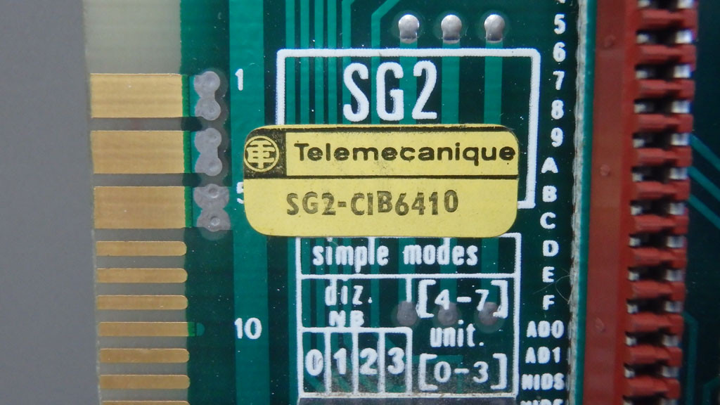 TÉLÉMÉCANIQUE  SG2-CIB6410