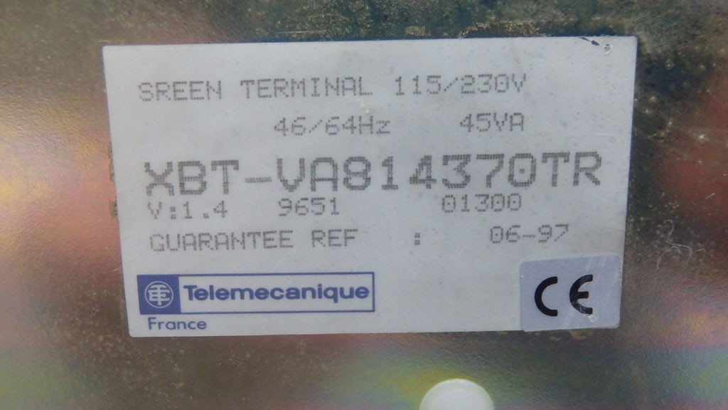 TÉLÉMÉCANIQUE  XBT-VA814370TR