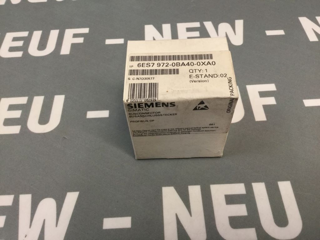 SIEMENS 6ES7972-0BA40-0XA0