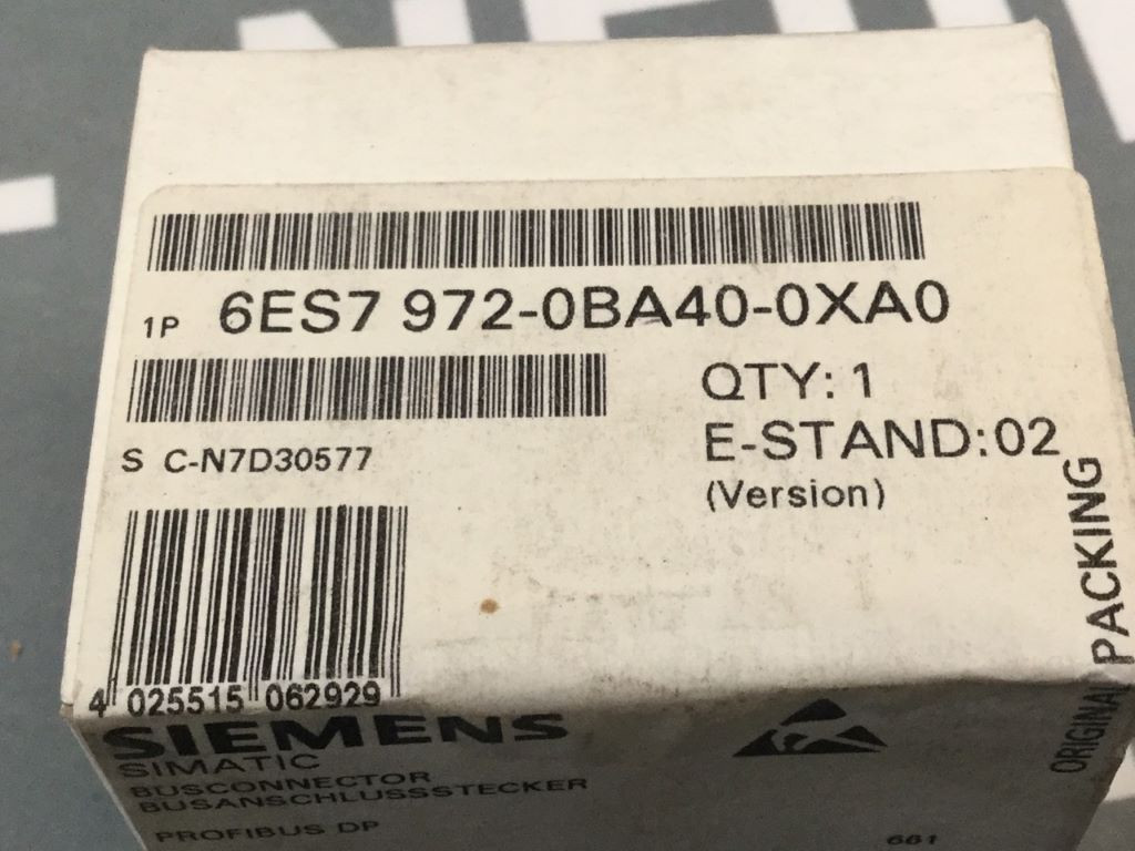 SIEMENS 6ES7972-0BA40-0XA0