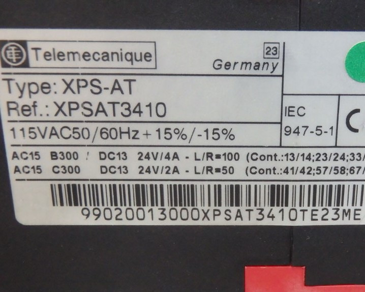 TÉLÉMÉCANIQUE  XPSAT3410