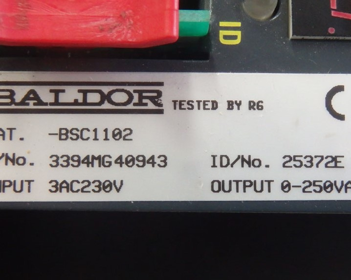 BALDOR BSC1102