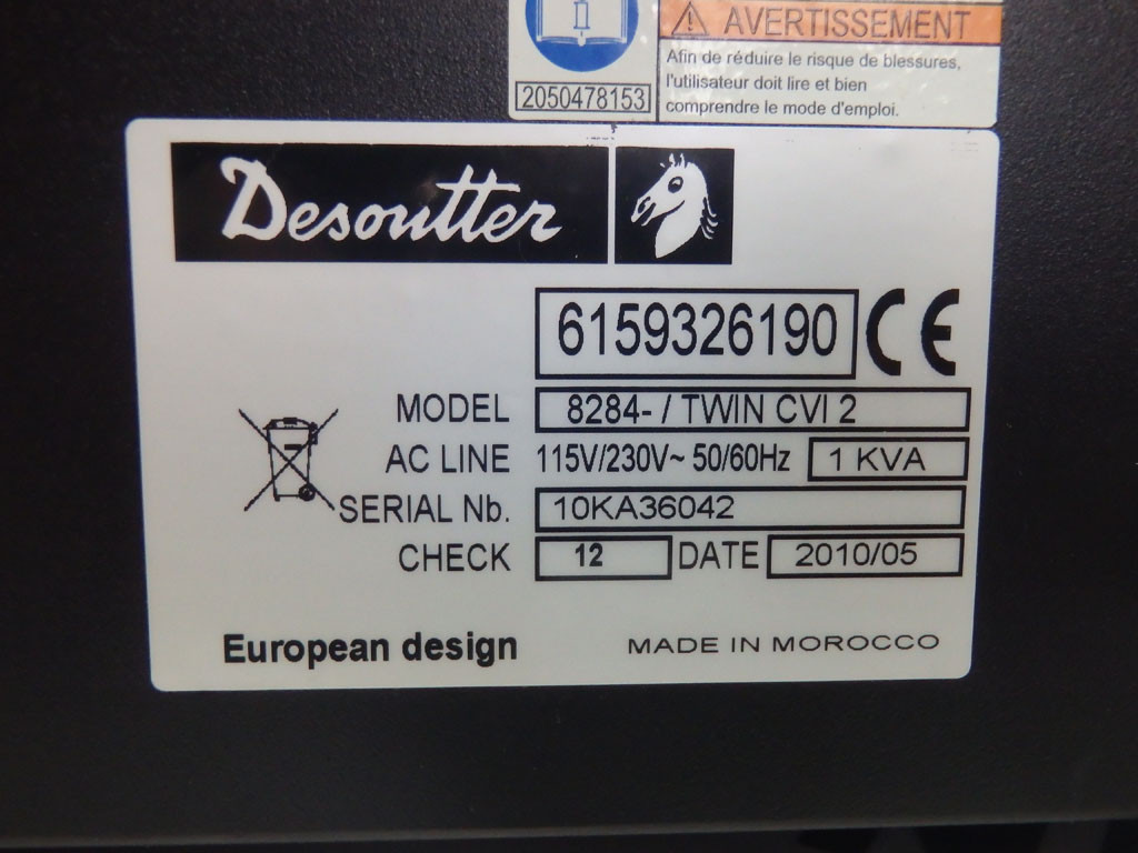 DESOUTTER 8284-/TWINCVI2