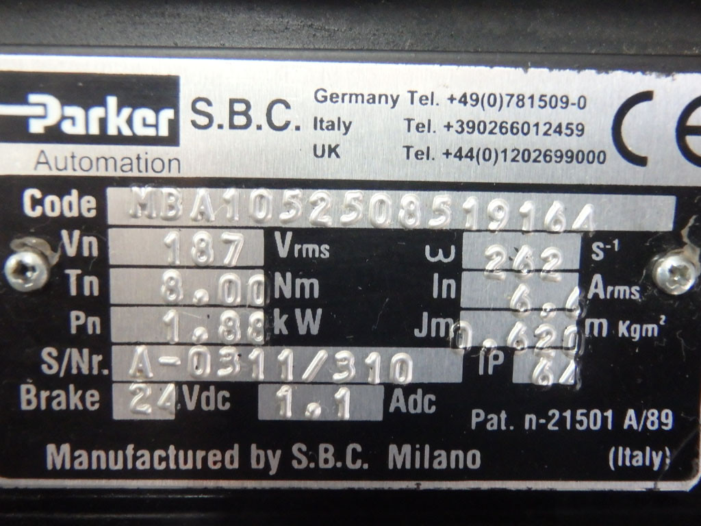 PARKER MBA1052508519164