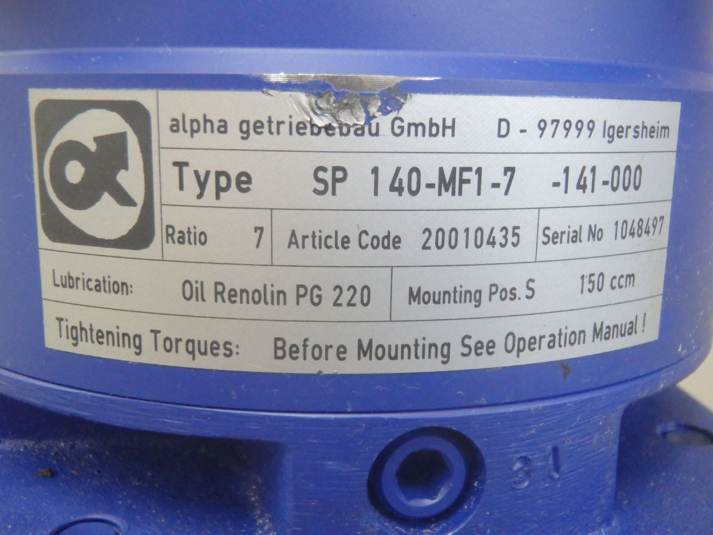 ALPHA SP140-MF1-7-141-000