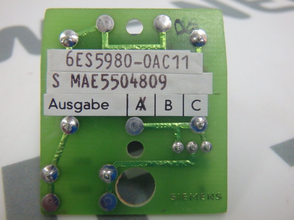 SIEMENS 6ES5980-0AC11
