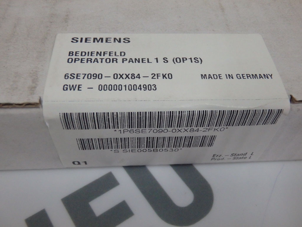 SIEMENS 6SE7090-0XX84-2FK0