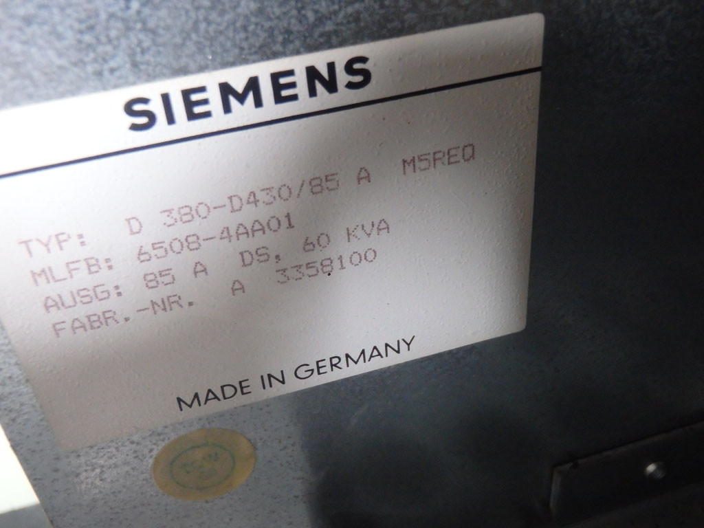 SIEMENS 6SC6508-4AA01