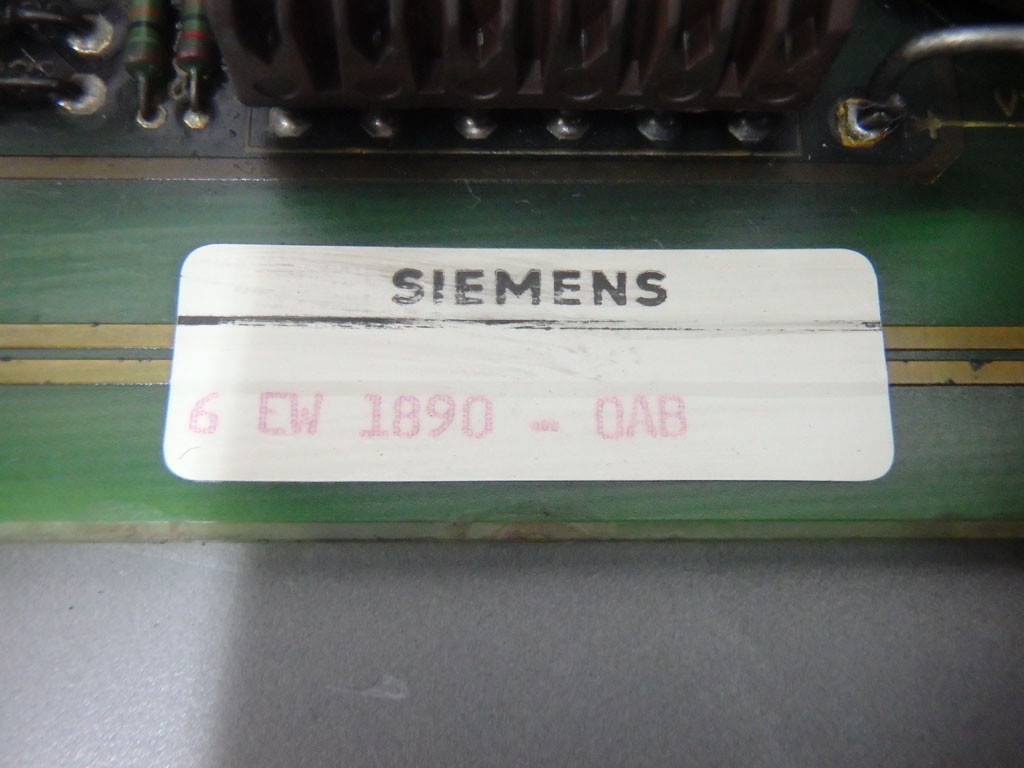 SIEMENS 6EW1890-0AB