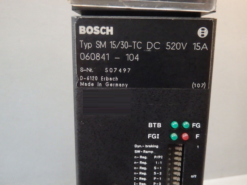 BOSCH SM15/30-TC