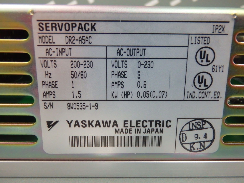 YASKAWA DR2-A5AC