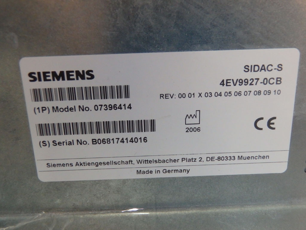 SIEMENS 4EV9927-0CB