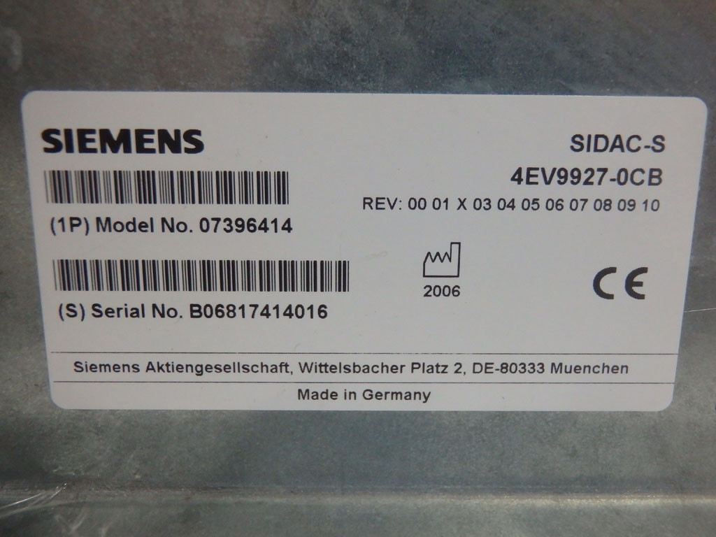 SIEMENS 4EV9927-0CB