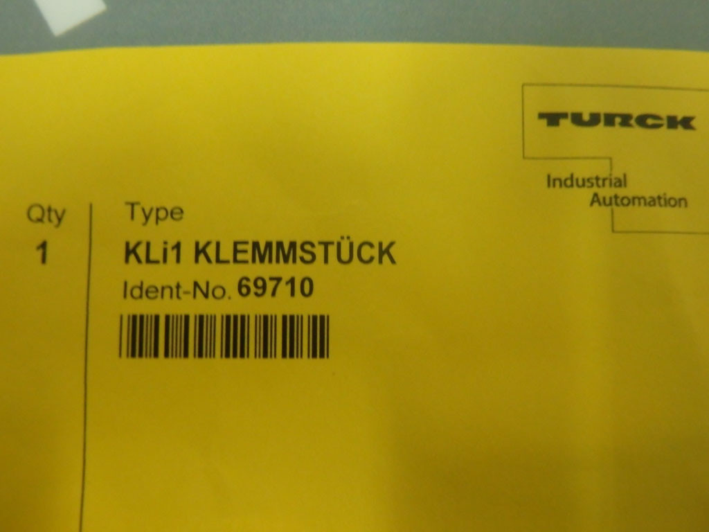 TURCK KLI1-KLEMMSTUCK