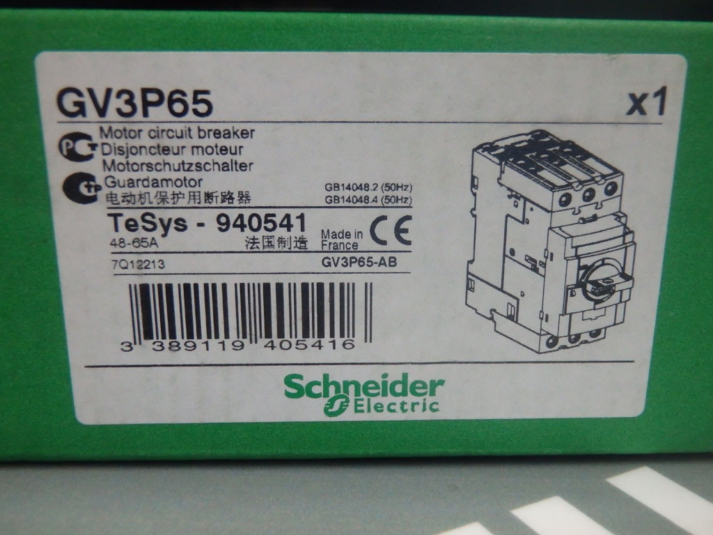 SCHNEIDER  GV3P65