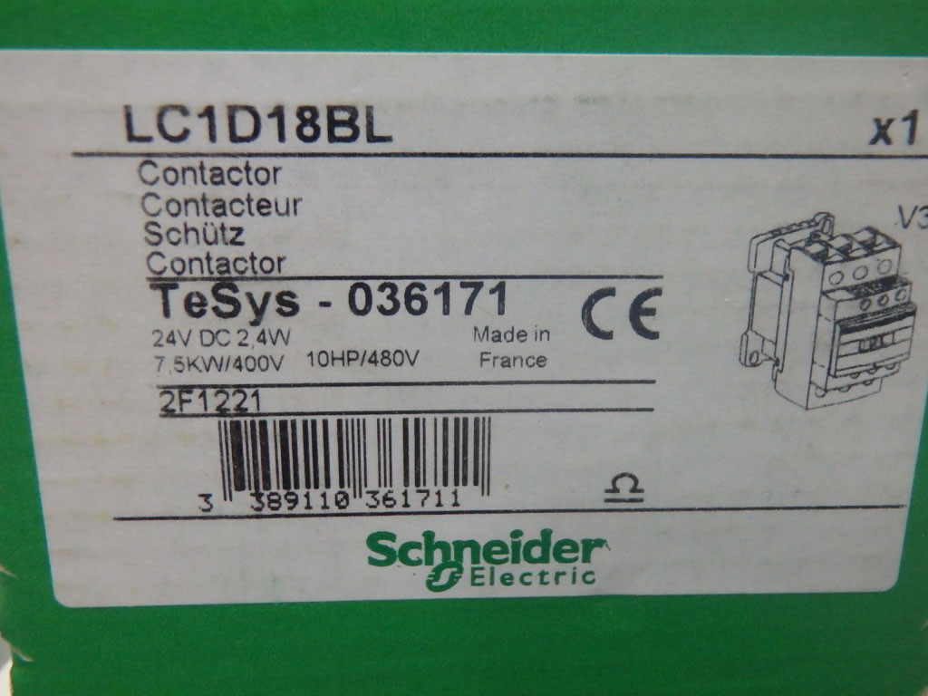 SCHNEIDER  LC1D18BL