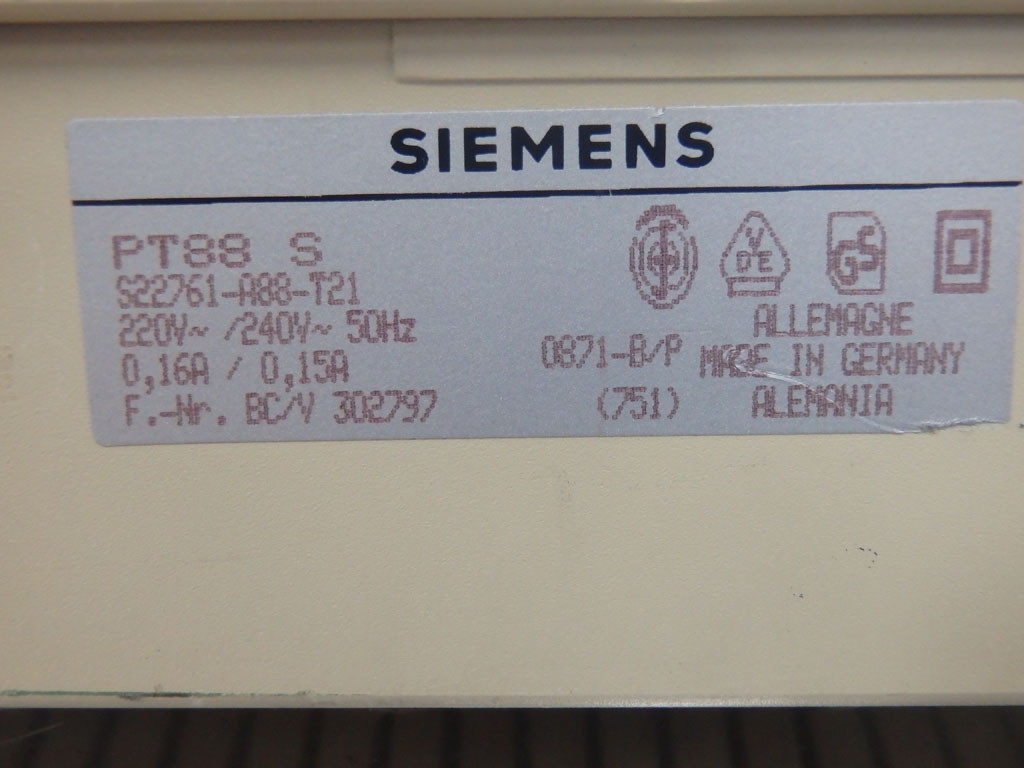SIEMENS PT88S