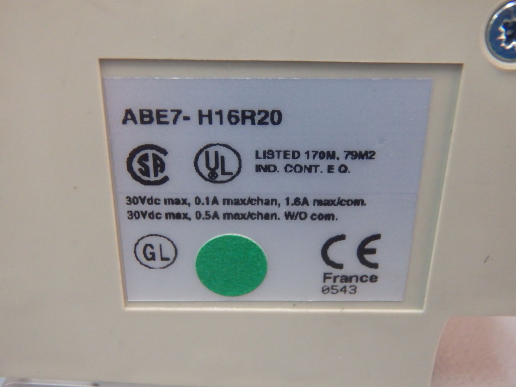TÉLÉMÉCANIQUE  ABE7-H16R20