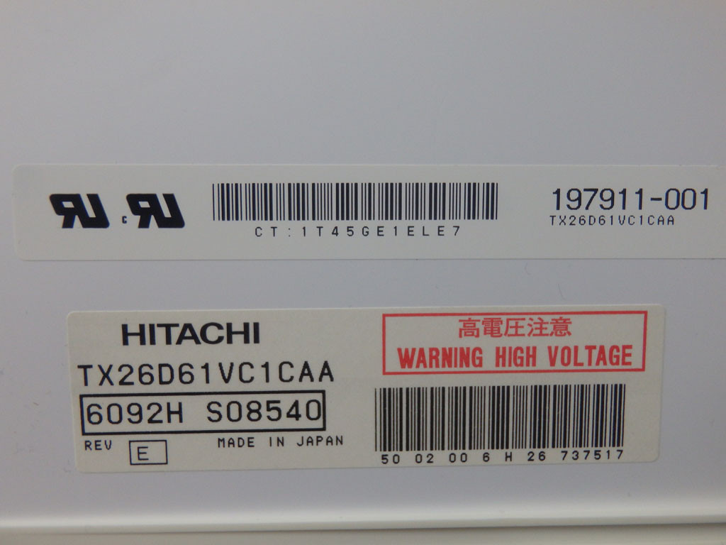 HITACHI TX26D61VC1CAA