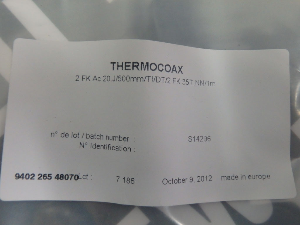 THERMOCOAX 2FKAC20J/500MM/TI/TD/2FK35TNN/1M