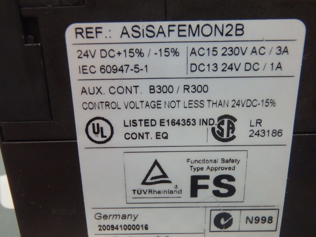 TÉLÉMÉCANIQUE  ASISAFEMON2B