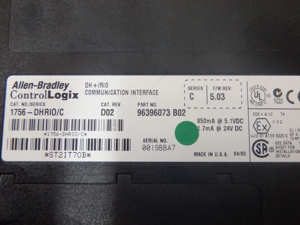 ALLEN-BRADLEY 1756-DHRIO/D