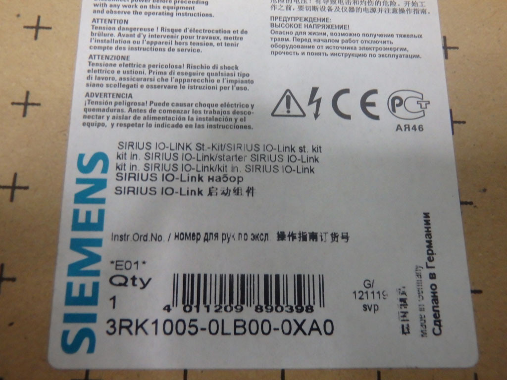 SIEMENS 3RK1005-0LB00-0XA0