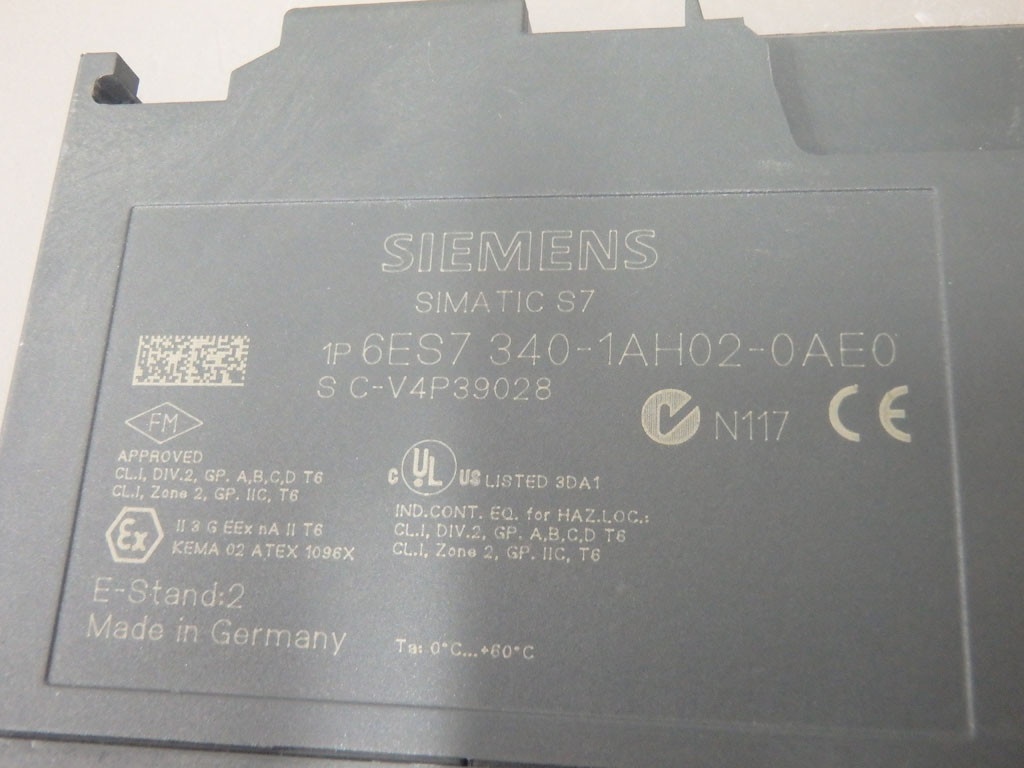 SIEMENS 6ES7340-1AH02-0AE0