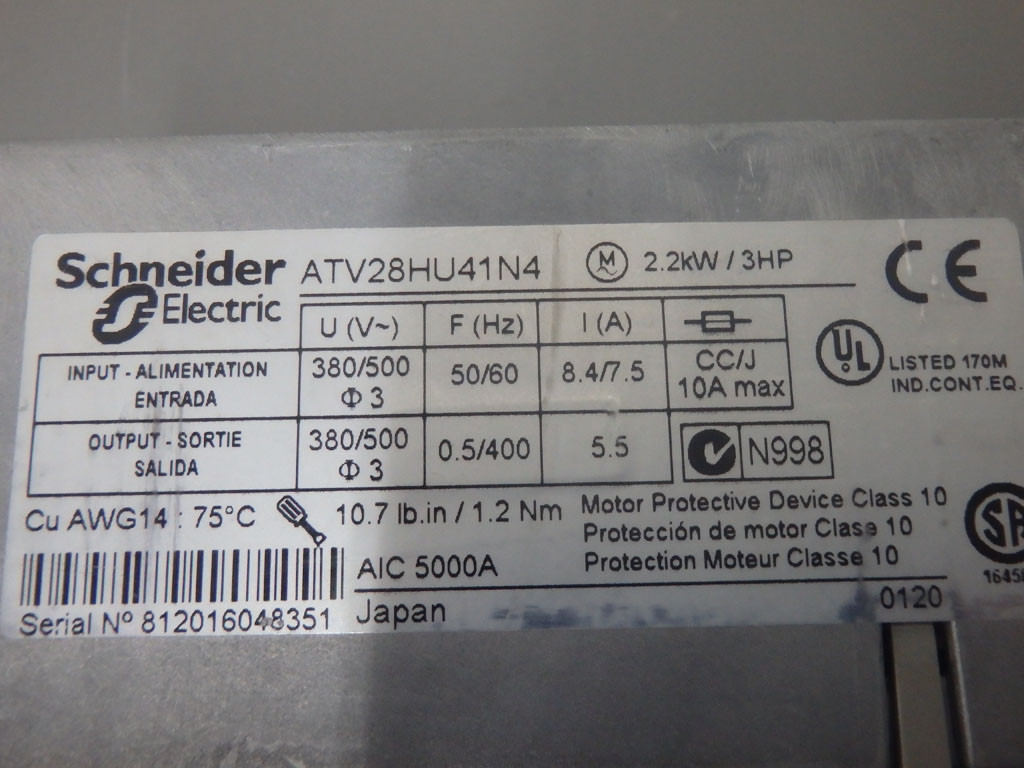 SCHNEIDER  ATV28HU41N4