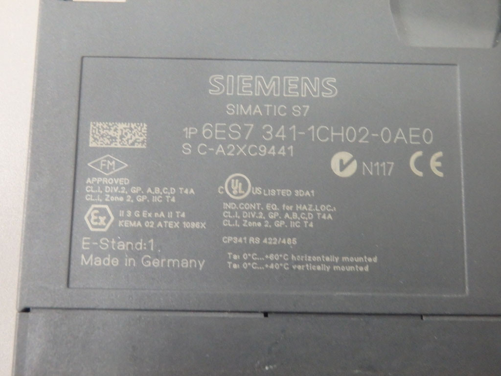 SIEMENS 6ES7341-1CH02-0AE0