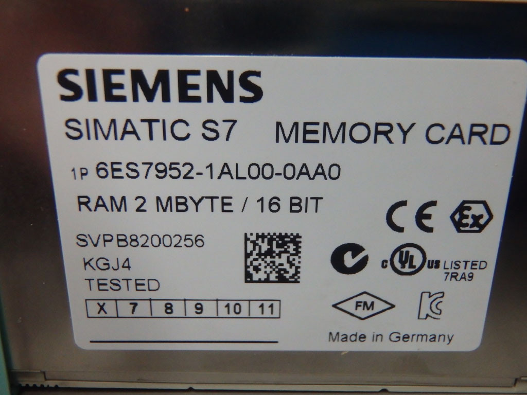 SIEMENS 6ES7952-1AL00-0AA0